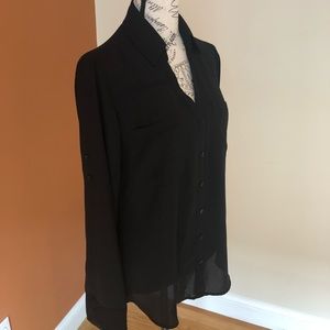 Worn ONCE- Express Slim Fit Portofino Shirt